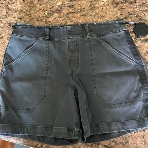 Like New Spanx Pull On Twill Shorts